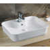 Умывальник CeramaLux 9445, Накладная, Прямоугольная, Белый, Фаянс Умывальник CeramaLux 9445, Накладная, Прямоугольная, Белый, Фаянс