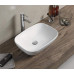 Умывальник CeramaLux 9447, Накладная, Прямоугольная, Белый, Фаянс Умывальник CeramaLux 9447, Накладная, Прямоугольная, Белый, Фаянс