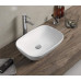 Умывальник CeramaLux 9447, Накладная, Прямоугольная, Белый, Фаянс Умывальник CeramaLux 9447, Накладная, Прямоугольная, Белый, Фаянс