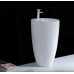 Умывальник CeramaLux B133, Напольный, Круглая, Белый, Фаянс Умывальник CeramaLux B133, Напольный, Круглая, Белый, Фаянс