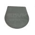 Унитаз CeramaLux B2330-3MH, Подвесной, Безободковый, Круглая, Светло-серый, Фаянс Унитаз CeramaLux B2330-3MH, Подвесной, Безободковый, Круглая, Светло-серый, Фаянс