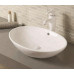 Умывальник CeramaLux D1104, Накладная, Овальная, Белый, Фаянс Умывальник CeramaLux D1104, Накладная, Овальная, Белый, Фаянс