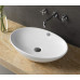 Умывальник CeramaLux D1104, Накладная, Овальная, Белый, Фаянс Умывальник CeramaLux D1104, Накладная, Овальная, Белый, Фаянс