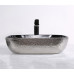 Умывальник CeramaLux D1302H020, Накладная, Прямоугольная, Черный, Фаянс Умывальник CeramaLux D1302H020, Накладная, Прямоугольная, Черный, Фаянс