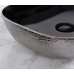 Умывальник CeramaLux D1302H020, Накладная, Прямоугольная, Черный, Фаянс Умывальник CeramaLux D1302H020, Накладная, Прямоугольная, Черный, Фаянс