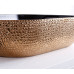 Умывальник CeramaLux D1302H024, Накладная, Прямоугольная, Черный, Фаянс