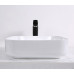Умывальник CeramaLux D1303, Накладная, Прямоугольная, Белый, Фаянс Умывальник CeramaLux D1303, Накладная, Прямоугольная, Белый, Фаянс