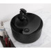 Умывальник CeramaLux D1306H004, Накладная, Круглая, Черный, Фаянс Умывальник CeramaLux D1306H004, Накладная, Круглая, Черный, Фаянс
