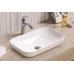 Раковина CeramaLux E408D, На раковину, Прямоугольная, Белый глянцевый, Фаянс Раковина CeramaLux E408D, На раковину, Прямоугольная, Белый глянцевый, Фаянс