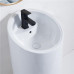 Умывальник CeramaLux P7030L, Напольный, Круглая, Белый, Фаянс Умывальник CeramaLux P7030L, Напольный, Круглая, Белый, Фаянс