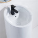 Умывальник CeramaLux P7030L, Напольный, Круглая, Белый, Фаянс Умывальник CeramaLux P7030L, Напольный, Круглая, Белый, Фаянс