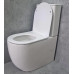 Унитаз CeramaLux TR2176, Напольный, Безободковый, Круглая, Белый глянцевый, Фаянс Унитаз CeramaLux TR2176, Напольный, Безободковый, Круглая, Белый глянцевый, Фаянс