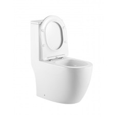 Унитаз CeramaLux Antica TR2176MN, Напольный, Овальная, Белый, Фаянс