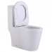 Унитаз CeramaLux Antica TR2178MN, Напольный, Овальная, Белый, Фаянс Унитаз CeramaLux Antica TR2178MN, Напольный, Овальная, Белый, Фаянс