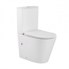 Унитаз CeramaLux TR2179, Напольный, Овальная, Белый, Фаянс