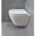 Унитаз CeramaLux TR2196, Подвесной, Безободковый, Круглая, Белый глянцевый, Фаянс Унитаз CeramaLux TR2196, Подвесной, Безободковый, Круглая, Белый глянцевый, Фаянс