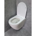 Унитаз CeramaLux TR2196, Подвесной, Безободковый, Круглая, Белый глянцевый, Фаянс Унитаз CeramaLux TR2196, Подвесной, Безободковый, Круглая, Белый глянцевый, Фаянс