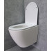 Унитаз CeramaLux TR2196, Подвесной, Безободковый, Круглая, Белый глянцевый, Фаянс Унитаз CeramaLux TR2196, Подвесной, Безободковый, Круглая, Белый глянцевый, Фаянс