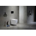 Унитаз CeramaLux Antica TR2196ZK, Подвесной, Безободковый, Овальная, Белый глянцевый, Фаянс
