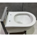 Унитаз CeramaLux Antica TR2196ZK, Подвесной, Безободковый, Овальная, Белый глянцевый, Фаянс