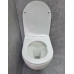 Унитаз CeramaLux Antica TR2196ZK, Подвесной, Безободковый, Овальная, Белый глянцевый, Фаянс