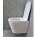 Унитаз CeramaLux TR5178, Подвесной, Безободковый, Круглая, Белый глянцевый, Фаянс Унитаз CeramaLux TR5178, Подвесной, Безободковый, Круглая, Белый глянцевый, Фаянс