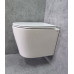 Унитаз CeramaLux TR5178, Подвесной, Безободковый, Круглая, Белый глянцевый, Фаянс Унитаз CeramaLux TR5178, Подвесной, Безободковый, Круглая, Белый глянцевый, Фаянс