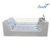 Ванна Ceruttispa C-454A 170х120, прямоугольная, белый глянцевый, акрил, гидромассаж, пристенная Ванна Ceruttispa C-454A 170х120, прямоугольная, белый глянцевый, акрил, гидромассаж, пристенная