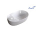 Раковина Ceruttispa CR0050 42х270, Накладная, Овальная, Белый, Керамика отверстие под Раковина Ceruttispa CR0050 42х270, Накладная, Овальная, Белый, Керамика отверстие под