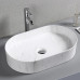 Раковина Ceruttispa Aco CR0055B MMW1 50х35, Накладная, Овальная, Белый, Сантехнический фарфор Раковина Ceruttispa Aco CR0055B MMW1 50х35, Накладная, Овальная, Белый, Сантехнический фарфор