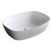 Раковина Ceruttispa Aco CR0064 51х39, Накладная, Прямоугольная, Белый, Керамика отверстие под
