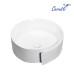 Раковина Ceruttispa CR0066 44х46, Накладная, Круглая, с завитком, Белый, Керамика отверстие под Раковина Ceruttispa CR0066 44х46, Накладная, Круглая, с завитком, Белый, Керамика отверстие под