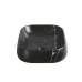 Раковина Ceruttispa Aco CR0086 MMB2 56,5х40, Накладная, Прямоугольная, Черный мрамор матовый, Керамика отверстие под