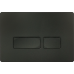 Унитаз Ceruttispa CR02BK 245х185, Настенный, Черный, Abs - пластик