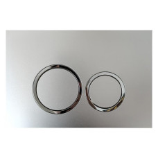 Унитаз Ceruttispa CR05SV 245х185, Настенный, Серебро, Abs - пластик