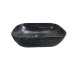 Раковина Ceruttispa CR8217MMB 50х39,5, Накладная, Прямоугольная, Черный матовый, Черный матовый мрамор, Керамика отверстие под Раковина Ceruttispa CR8217MMB 50х39,5, Накладная, Прямоугольная, Черный матовый, Черный матовый мрамор, Керамика отверстие под