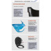 Унитаз Ceruttispa Orlter CT10017 48х36, Подвесной, Безободковый, Овальная, Черный матовый, Керамика
