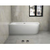 Ванна Ceruttispa Ami CT10090 170х75, овальная, белый глянцевый, акрил, угловая