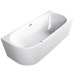 Ванна Ceruttispa Ami CT10091 170х75, Угловая-асимметричная, Белый, Акрил