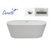 Ванна Ceruttispa Resia CT10302 150х75, овальная, белый глянцевый, акрил, отдельностоящая