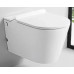 Унитаз Ceruttispa Argentera CT10590 58,5х36, Подвесной, Безободковый, Овальная, Белый, Керамика Унитаз Ceruttispa Argentera CT10590 58,5х36, Подвесной, Безободковый, Овальная, Белый, Керамика