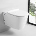 Унитаз Ceruttispa Argentera CT10590 58,5х36, Подвесной, Безободковый, Овальная, Белый, Керамика Унитаз Ceruttispa Argentera CT10590 58,5х36, Подвесной, Безободковый, Овальная, Белый, Керамика