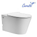 Унитаз Ceruttispa Argentera CT10590 58,5х36, Подвесной, Безободковый, Овальная, Белый, Керамика Унитаз Ceruttispa Argentera CT10590 58,5х36, Подвесной, Безободковый, Овальная, Белый, Керамика
