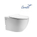 Унитаз Ceruttispa Barbaria CT10591 58,5х36, Безободковый, Овальная, Белый, Керамика Унитаз Ceruttispa Barbaria CT10591 58,5х36, Безободковый, Овальная, Белый, Керамика