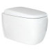 Унитаз Ceruttispa Romina CT10613 52х34,5, Подвесной, Безободковый, Прямоугольная, Белый, Керамика