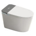 Унитаз Ceruttispa Ester CT10617 68х40, Безободковый, Овальная, Белый, Белый, серый, Керамика Унитаз Ceruttispa Ester CT10617 68х40, Безободковый, Овальная, Белый, Белый, серый, Керамика