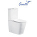 Унитаз Ceruttispa Manlio CT10618 63х35, Напольный, Безободковый, Прямоугольная, Белый, Керамика Унитаз Ceruttispa Manlio CT10618 63х35, Напольный, Безободковый, Прямоугольная, Белый, Керамика