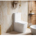 Унитаз Ceruttispa Manlio CT10618 63х35, Напольный, Безободковый, Прямоугольная, Белый, Керамика Унитаз Ceruttispa Manlio CT10618 63х35, Напольный, Безободковый, Прямоугольная, Белый, Керамика