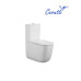 Унитаз Ceruttispa Alvaro CT11089 62х35,5, Напольный, Безободковый, Прямоугольная, Белый, Керамика Унитаз Ceruttispa Alvaro CT11089 62х35,5, Напольный, Безободковый, Прямоугольная, Белый, Керамика
