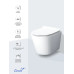 Унитаз Ceruttispa Luigi Aria CT11101 49х37, Подвесной, Безободковый, Овальная, Белый, Керамика